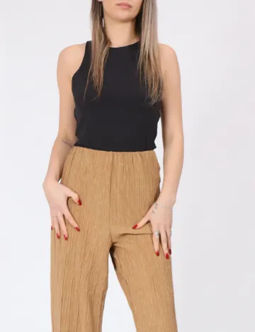 Pantaloni Jacqueline de Yong, maro