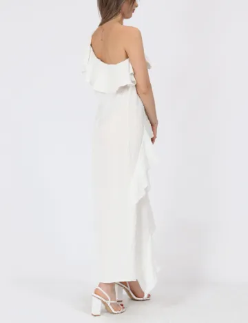 Rochie lunga Vero Moda, alb