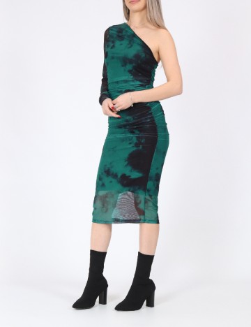 Rochie medie Noisy May, verde