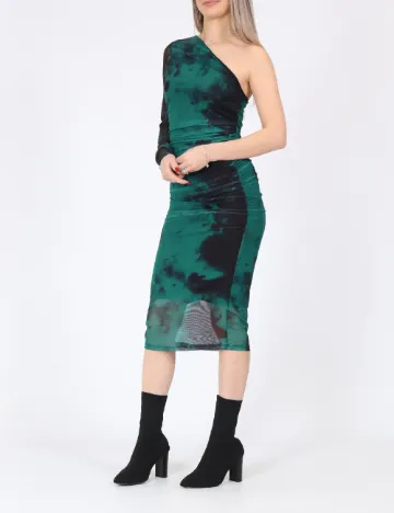 Rochie medie Noisy May, verde