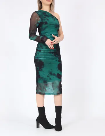 Rochie medie Noisy May, verde