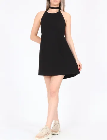 Rochie scurta Noisy May, negru