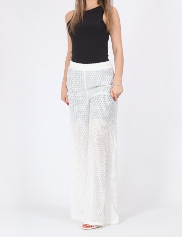 Pantaloni Vero Moda, alb