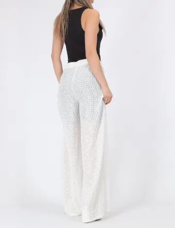 Pantaloni Vero Moda, alb