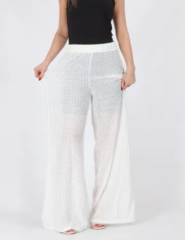 Pantaloni Vero Moda, alb