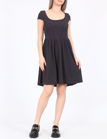 Rochie scurta Noisy May, gri inchis