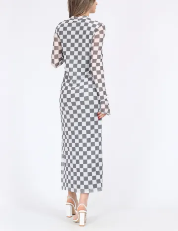 Rochie lunga Noisy May, gri