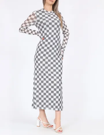 Rochie lunga Noisy May, gri