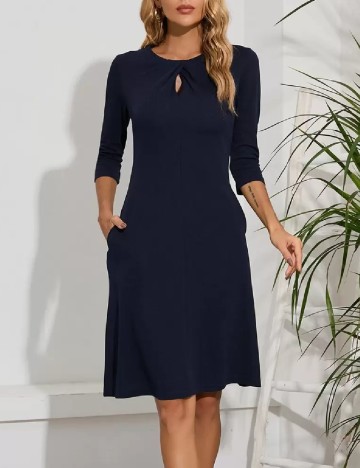 Rochie scurta Homeyee, albastru