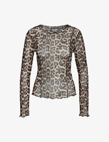 Bluza Noisy May, animal print
