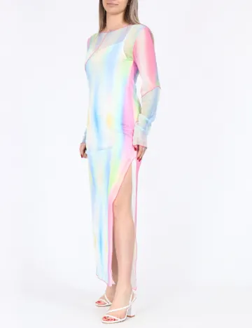 Rochie lunga Noisy May, mix culori