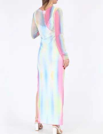 Rochie lunga Noisy May, mix culori