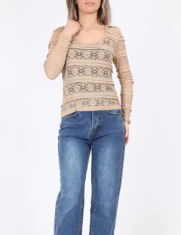 Bluza Only, crem