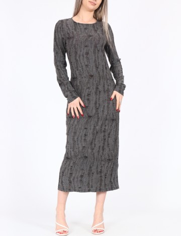 Rochie lunga Noisy May, gri