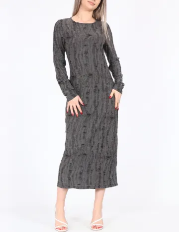 Rochie lunga Noisy May, gri