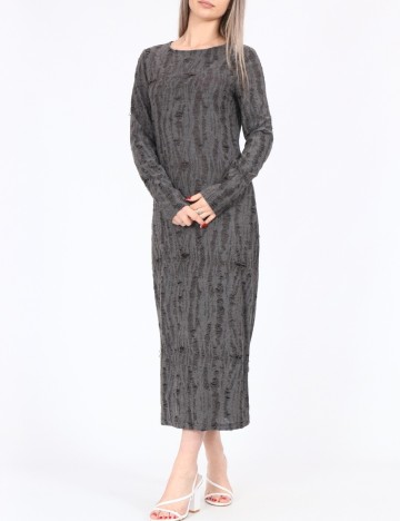 Rochie lunga Noisy May, gri