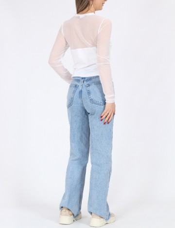 Bluza Noisy May, alb
