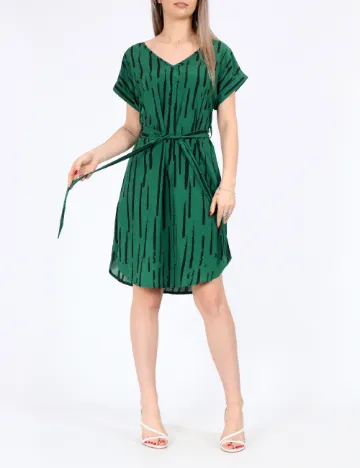 Rochie scurta SHEIN, verde