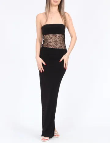 Rochie lunga Noisy May, negru Negru