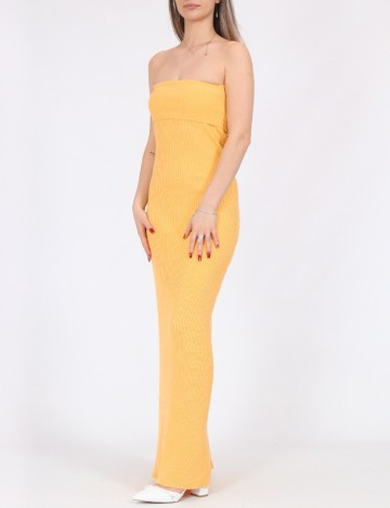 Rochie lunga Noisy May, galben