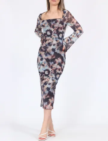Rochie lunga Noisy May, mix culori