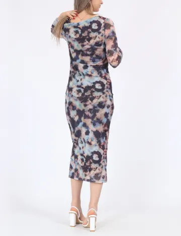 Rochie lunga Noisy May, mix culori