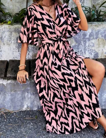 Rochie lunga SHEIN, roz Roz