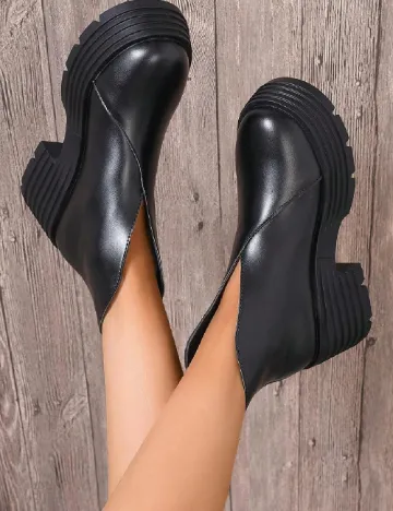 Botine SHEIN, negru