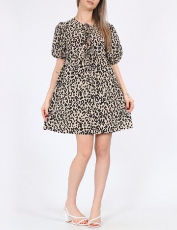 Rochie scurta SHEIN, animal print