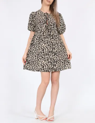Rochie scurta SHEIN, animal print Animal print