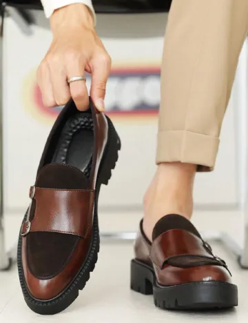 Pantofi SHEIN, maro