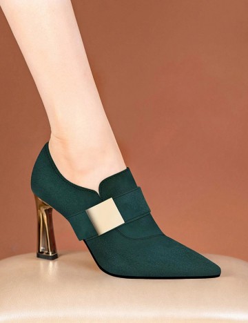 Pantofi SHEIN, verde