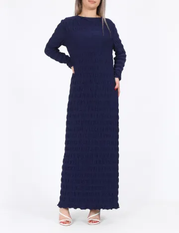 Rochie lunga Jacqueline de Yong, bleumarin