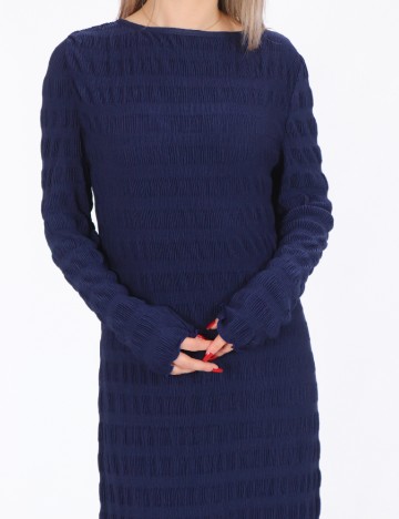Rochie lunga Jacqueline de Yong, bleumarin