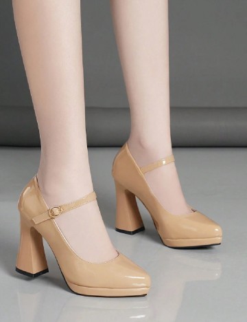 Pantofi SHEIN, maro