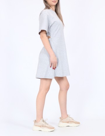 Rochie medie Noisy May, gri