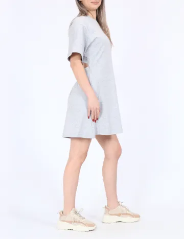 Rochie medie Noisy May, gri