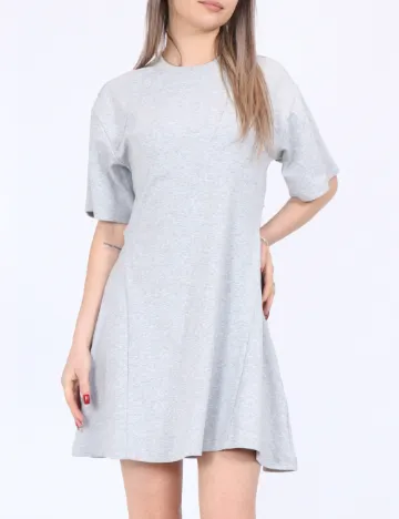 Rochie medie Noisy May, gri