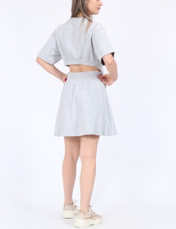 Rochie medie Noisy May, gri