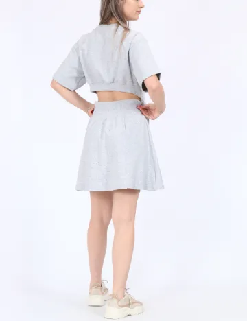 Rochie medie Noisy May, gri