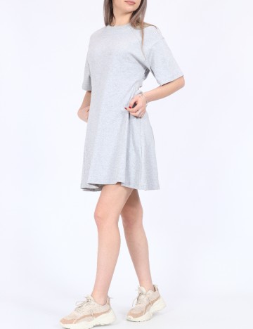 Rochie medie Noisy May, gri