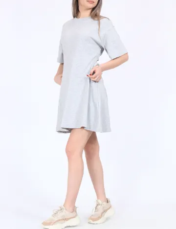 Rochie medie Noisy May, gri