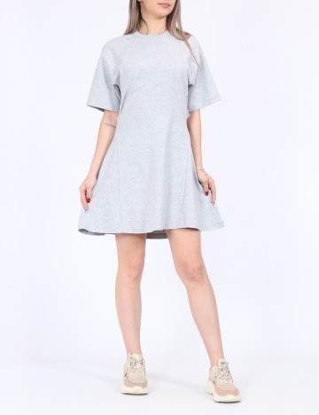 Rochie medie Noisy May, gri