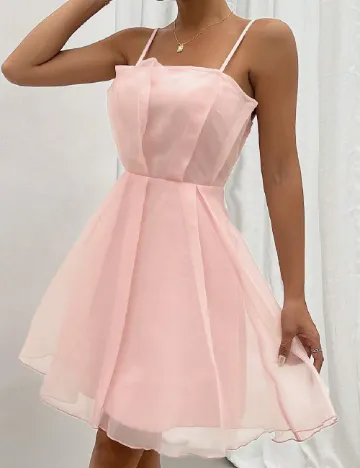 Rochie scurta SHEIN, roz