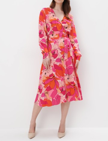 Rochie medie Mohito, mix culori