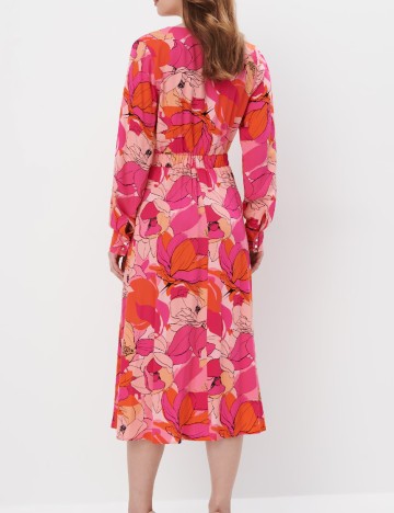 Rochie medie Mohito, mix culori