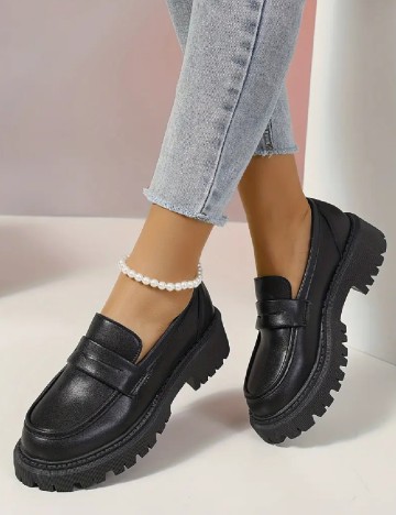 Mocasini SHEIN, negru