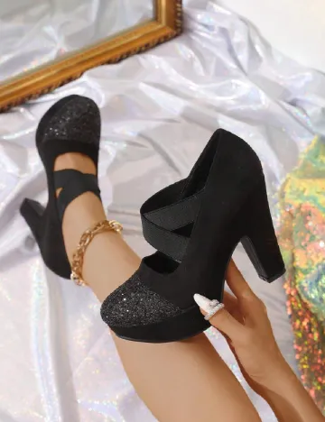 Pantofi SHEIN, negru