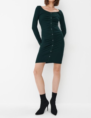 Rochie scurta Mohito, verde