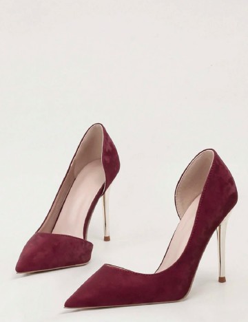 Pantofi SHEIN, visiniu
